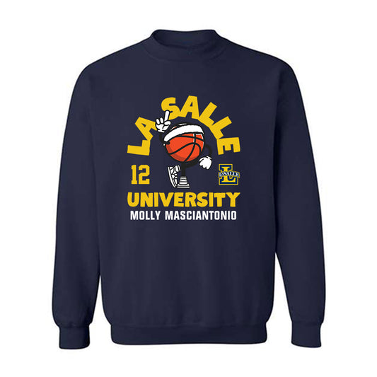 La Salle - NCAA Women's Basketball : Molly Masciantonio - Crewneck Sweatshirt Fashion Shersey