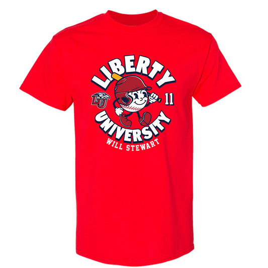 Liberty - NCAA Baseball : Will Stewart - T-Shirt Fashion Shersey