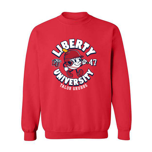 Liberty - NCAA Baseball : Talor Grubbs - Crewneck Sweatshirt Fashion Shersey