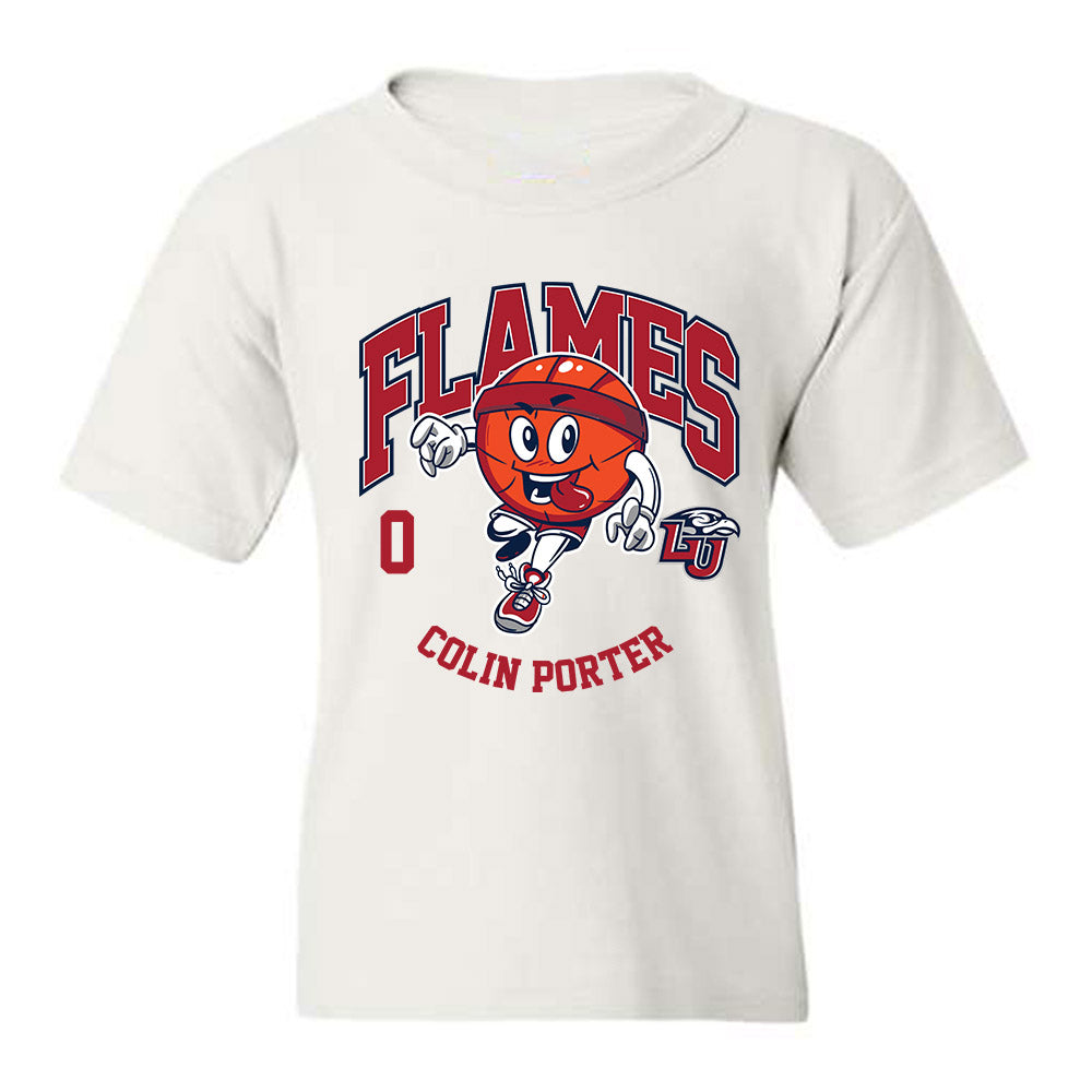 Liberty - NCAA Men's Basketball : Colin Porter - Youth T-Shirt Fashion Shersey