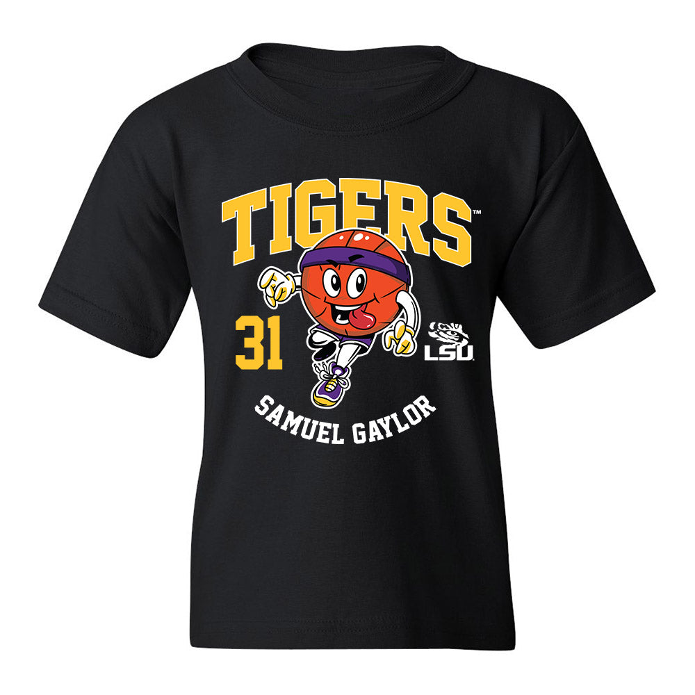 LSU - NCAA Men's Basketball : Samuel Gaylor - Youth T-Shirt Fashion Shersey