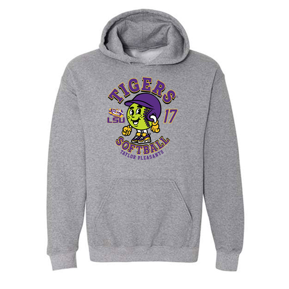 LSU - NCAA Softball : Taylor Pleasants - Hooded Sweatshirt Fashion Shersey