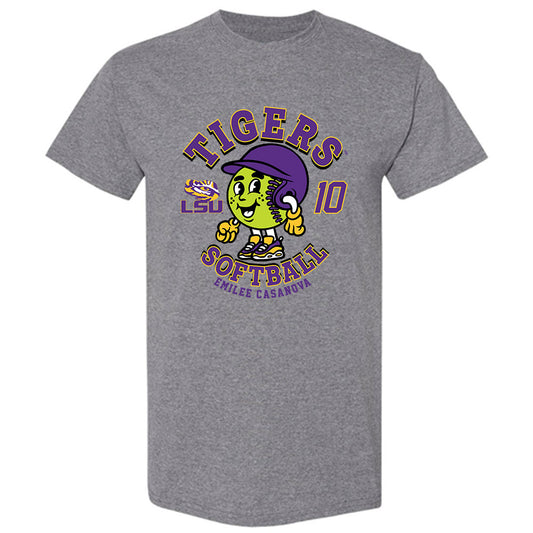 LSU - NCAA Softball : Emilee Casanova - T-Shirt Fashion Shersey