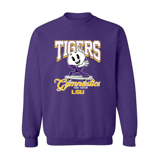 LSU - NCAA Women's Gymnastics : Tori Tatum - Crewneck Sweatshirt Fashion Shersey