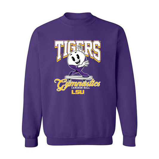 LSU - NCAA Women's Gymnastics : Cameron Hall - Crewneck Sweatshirt Fashion Shersey