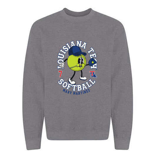 LA Tech - NCAA Softball : Mary Martinez - Crewneck Sweatshirt Fashion Shersey