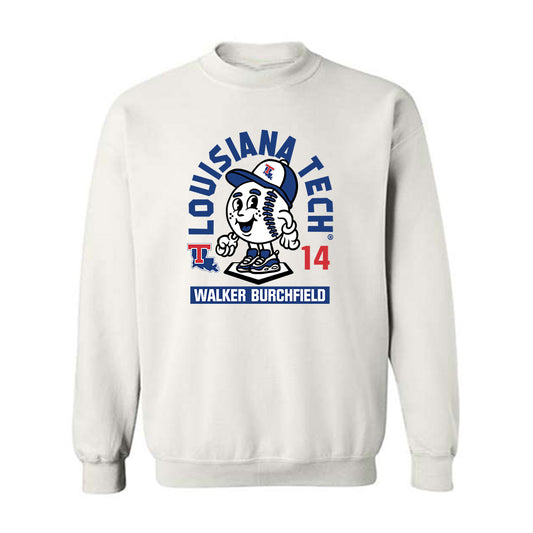 LA Tech - NCAA Baseball : Walker Burchfield - Crewneck Sweatshirt Fashion Shersey