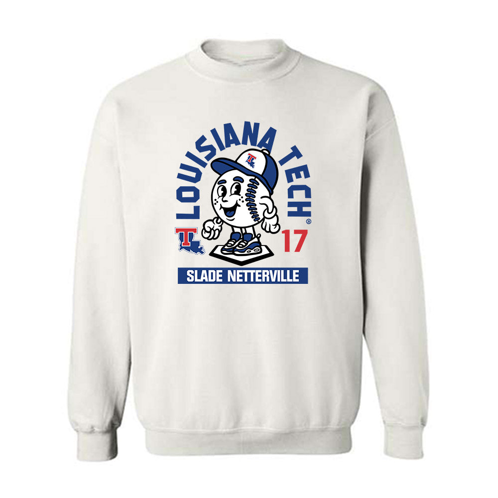 LA Tech - NCAA Baseball : Slade Netterville - Crewneck Sweatshirt Fashion Shersey