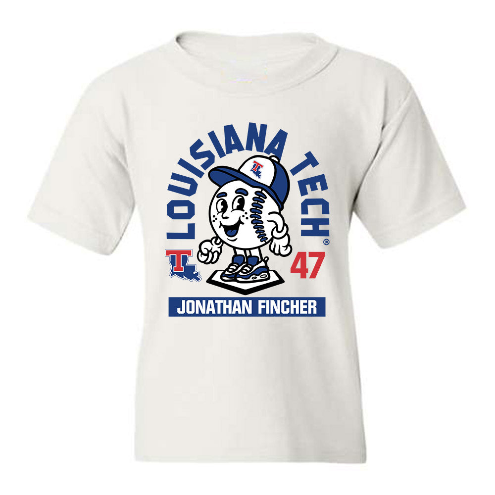 LA Tech - NCAA Baseball : Jonathan Fincher - Youth T-Shirt Fashion Shersey