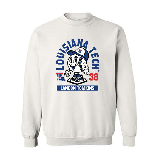 LA Tech - NCAA Baseball : Landon Tomkins - Crewneck Sweatshirt Fashion Shersey