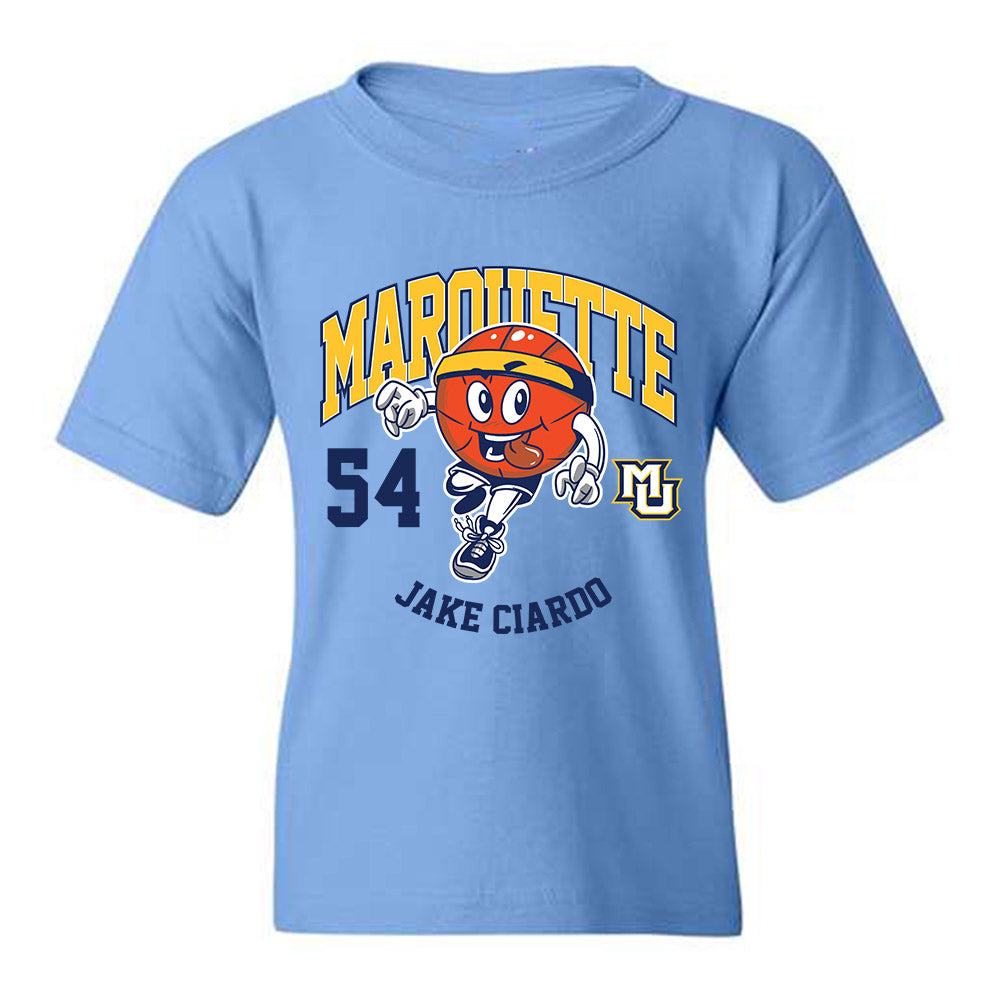 Marquette - NCAA Men's Basketball : Jake Ciardo - Youth T-Shirt Fashion Shersey