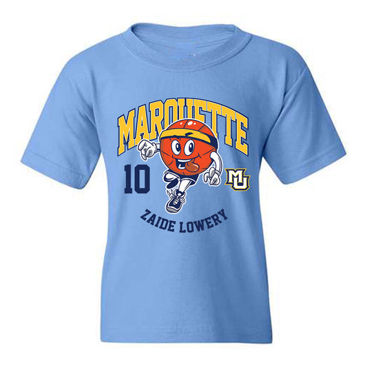 Marquette - NCAA Men's Basketball : Zaide Lowery - Youth T-Shirt Fashion Shersey