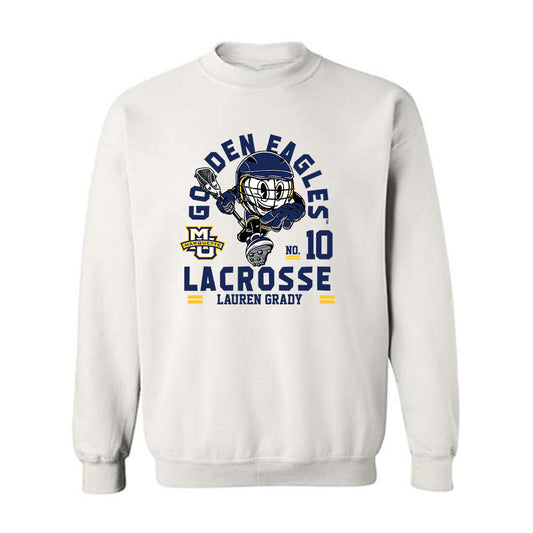 Marquette - NCAA Women's Lacrosse : Lauren Grady - Crewneck Sweatshirt Fashion Shersey