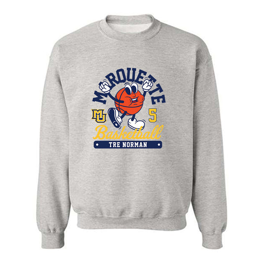 Marquette - NCAA Men's Basketball : Tre Norman - Crewneck Sweatshirt Fashion Shersey