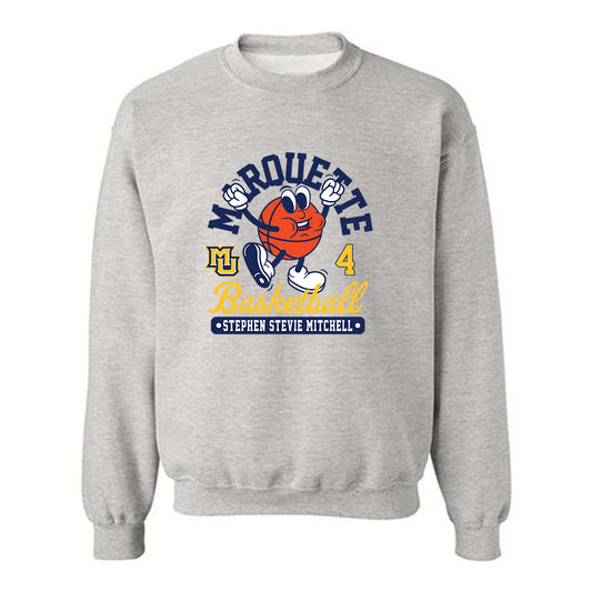 Marquette - NCAA Men's Basketball : Stephen Stevie Mitchell - Crewneck Sweatshirt Fashion Shersey