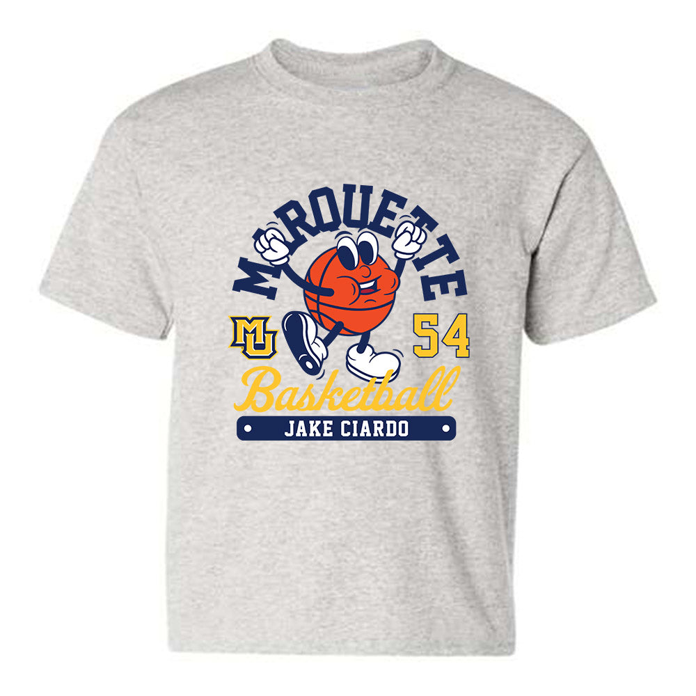 Marquette - NCAA Men's Basketball : Jake Ciardo - Youth T-Shirt Fashion Shersey