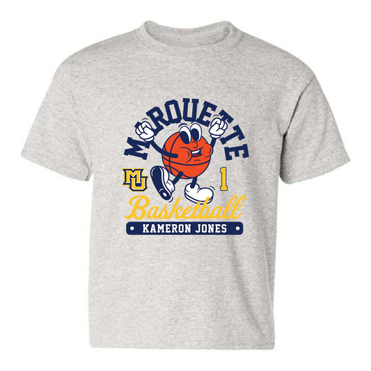 Marquette - NCAA Men's Basketball : Kameron Jones - Youth T-Shirt Fashion Shersey