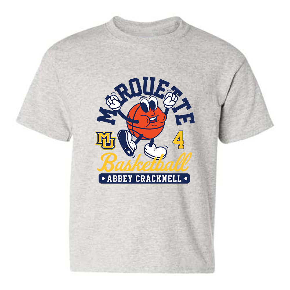 Marquette - NCAA Women's Basketball : Abbey Cracknell - Youth T-Shirt Fashion Shersey