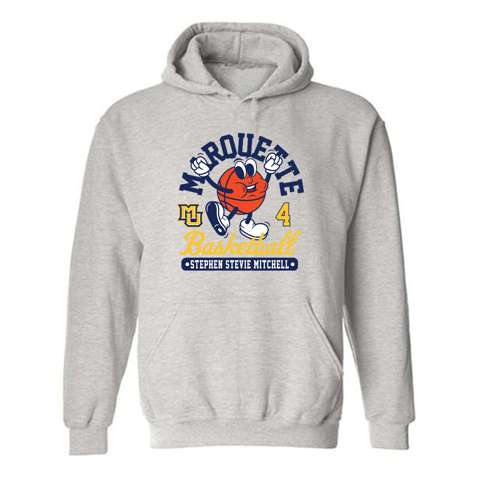 Marquette - NCAA Men's Basketball : Stephen Stevie Mitchell - Hooded Sweatshirt Fashion Shersey