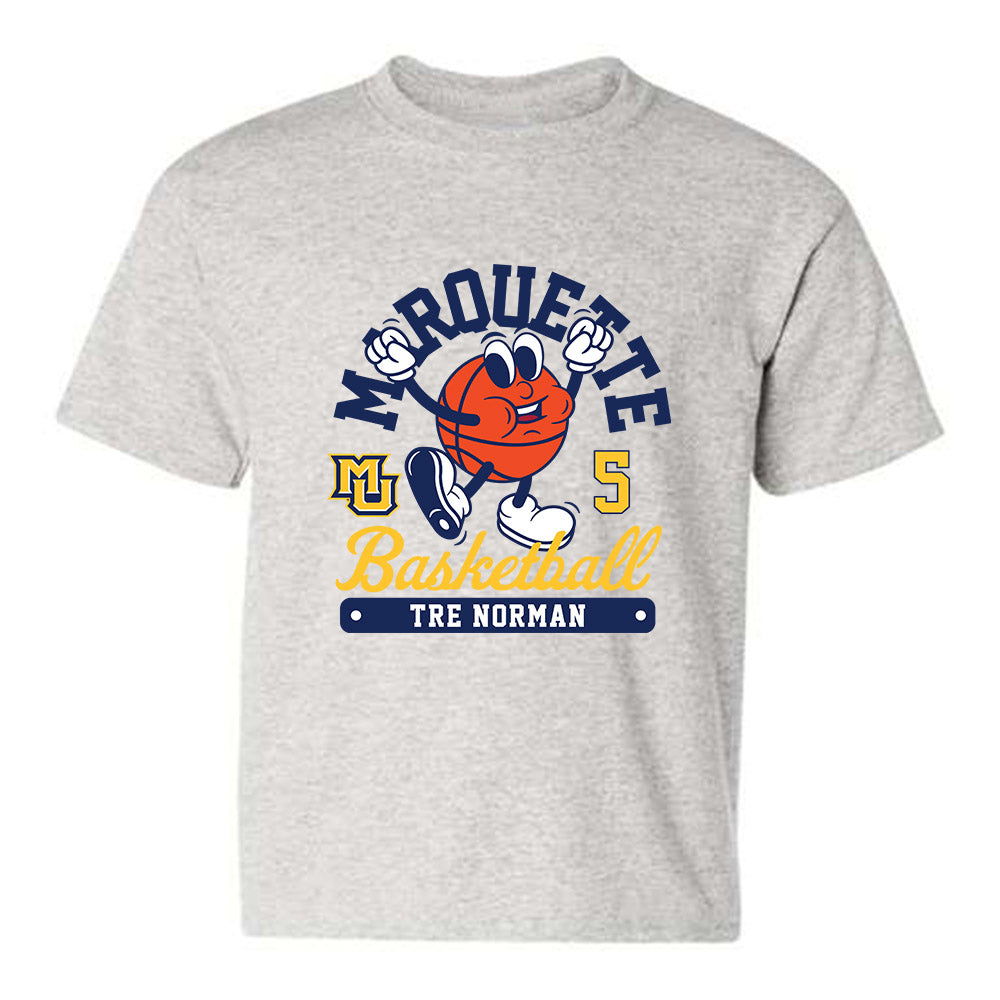 Marquette - NCAA Men's Basketball : Tre Norman - Youth T-Shirt Fashion Shersey