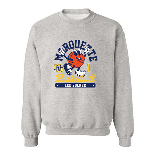 Marquette - NCAA Women's Basketball : Lee Volker - Crewneck Sweatshirt Fashion Shersey