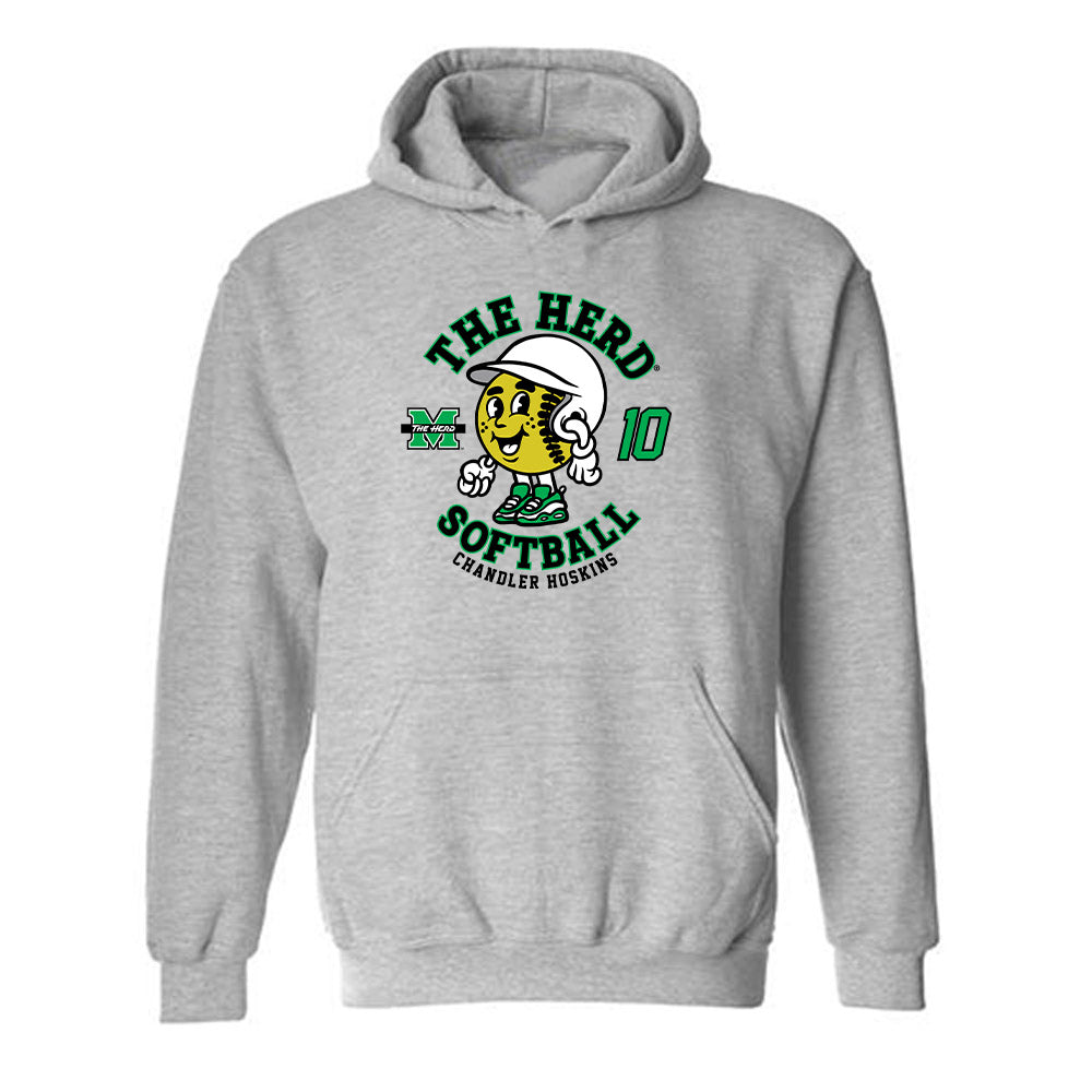 Marshall - NCAA Softball : Chandler Hoskins - Hooded Sweatshirt Fashion Shersey