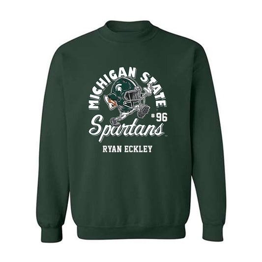Michigan State - NCAA Football : Ryan Eckley - Fashion Shersey Sweatshirt