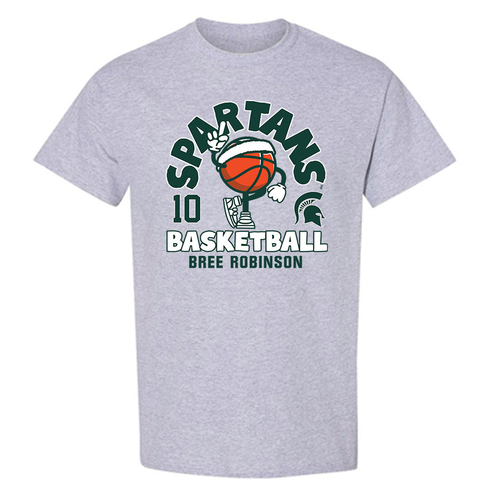 Michigan State - NCAA Women's Basketball : Bree Robinson - T-Shirt Fashion Shersey
