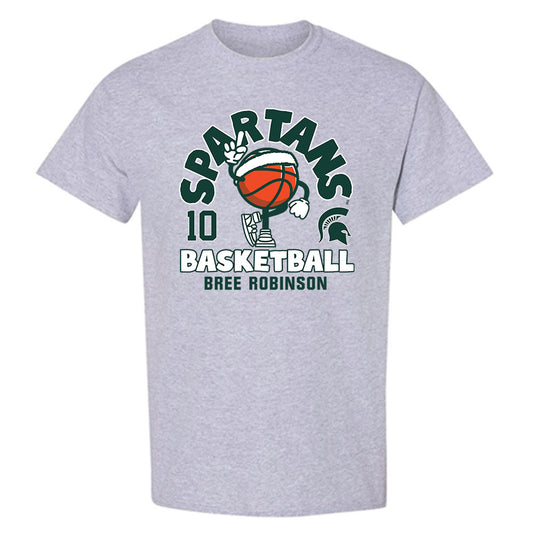 Michigan State - NCAA Women's Basketball : Bree Robinson - T-Shirt Fashion Shersey