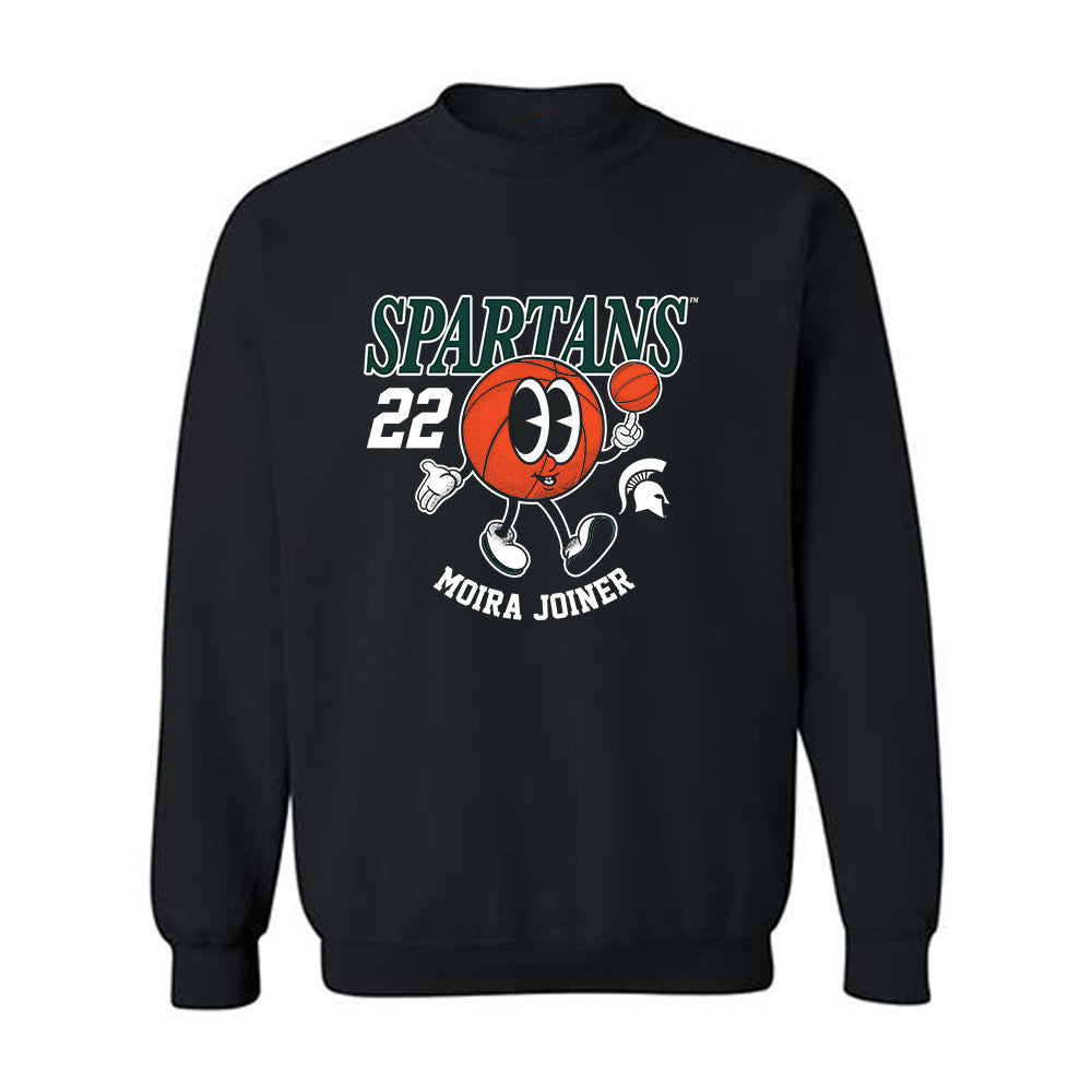 Michigan State - NCAA Women's Basketball : Moira Joiner - Crewneck Sweatshirt Fashion Shersey