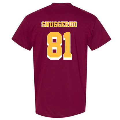 Minnesota - NCAA Men's Ice Hockey : Jimmy Snuggerud - Replica Shersey Short Sleeve T-Shirt