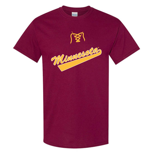 Minnesota - NCAA Men's Ice Hockey : Justen Close - Replica Shersey Short Sleeve T-Shirt