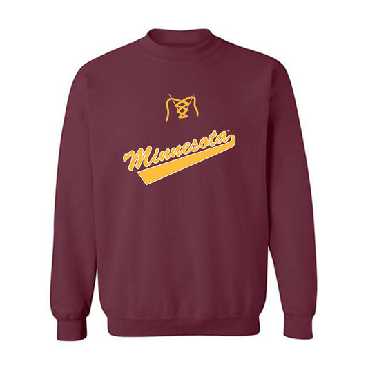 Minnesota - NCAA Men's Ice Hockey : Jimmy Snuggerud - Replica Shersey Sweatshirt