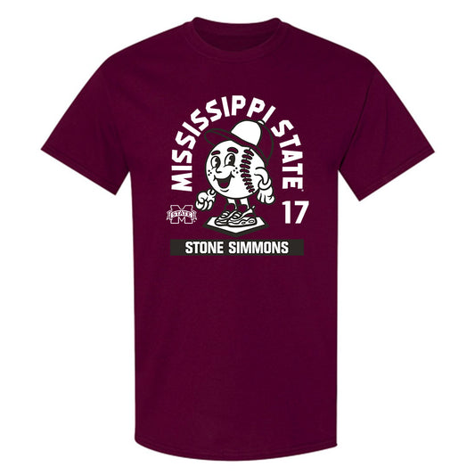 Mississippi State - NCAA Baseball : Stone Simmons - T-Shirt Fashion Shersey