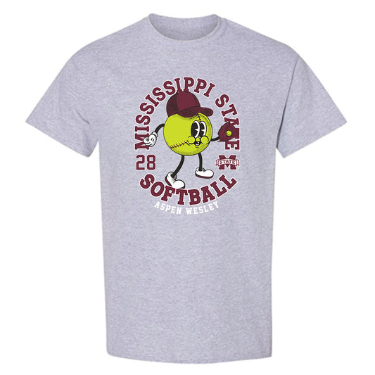 Mississippi State - NCAA Softball : Aspen Wesley - T-Shirt Fashion Shersey