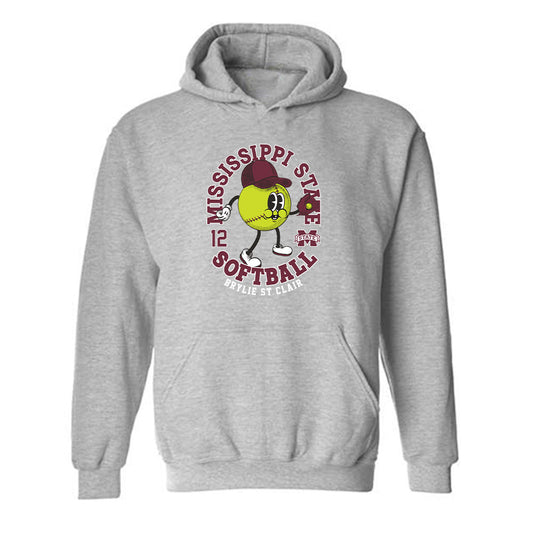 Mississippi State - NCAA Softball : Brylie St Clair - Hooded Sweatshirt Fashion Shersey