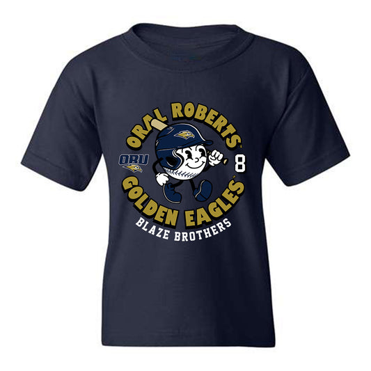 Oral Roberts - NCAA Baseball : Blaze Brothers - Youth T-Shirt Fashion Shersey