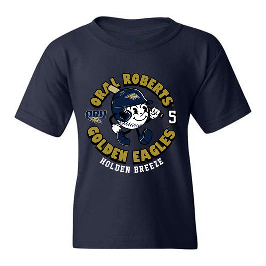 Oral Roberts - NCAA Baseball : Holden Breeze - Youth T-Shirt Fashion Shersey