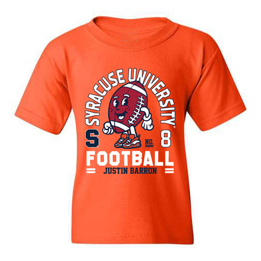 Syracuse - NCAA Football : Justin Barron - Fashion Shersey Youth T-Shirt
