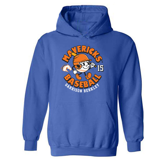 Texas Arlington - NCAA Baseball : Garrison Berkley - Hooded Sweatshirt Fashion Shersey
