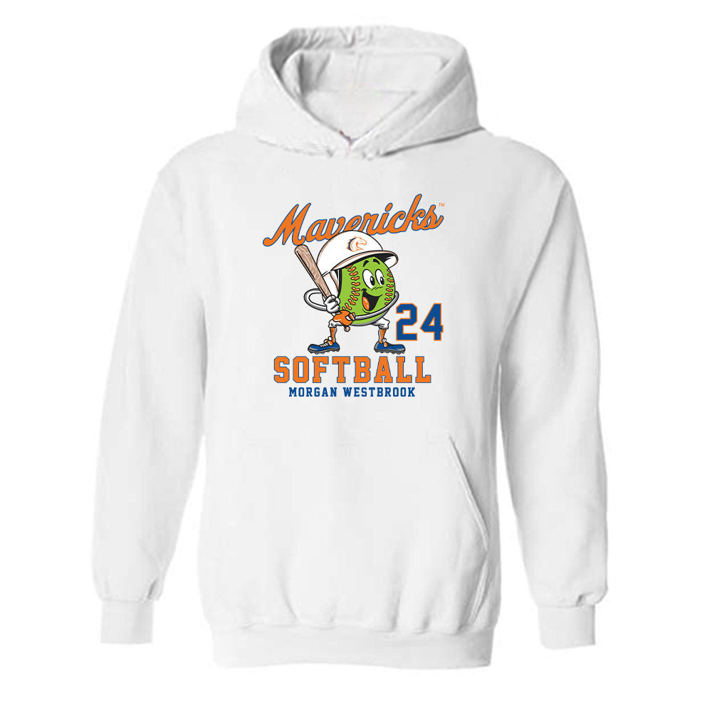 Texas Arlington - NCAA Softball : Morgan Westbrook - Hooded Sweatshirt Fashion Shersey