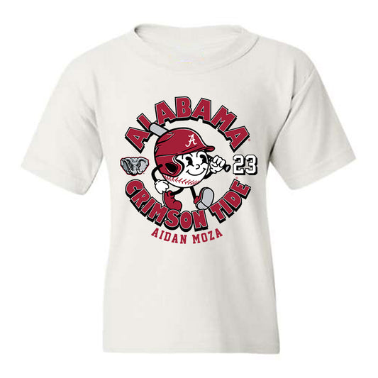 Alabama - NCAA Baseball : Aidan Moza - Youth T-Shirt Fashion Shersey