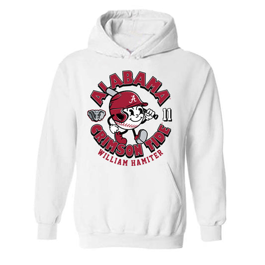 Alabama - NCAA Baseball : William Hamiter - Hooded Sweatshirt Fashion Shersey