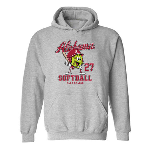 Alabama - NCAA Softball : Alex Salter - Hooded Sweatshirt Fashion Shersey