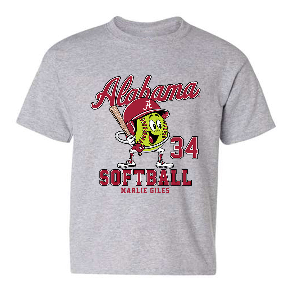 Alabama - NCAA Softball : Marlie Giles - Youth T-Shirt Fashion Shersey