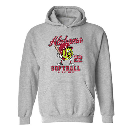 Alabama - NCAA Softball : Kali Heivilin - Hooded Sweatshirt Fashion Shersey