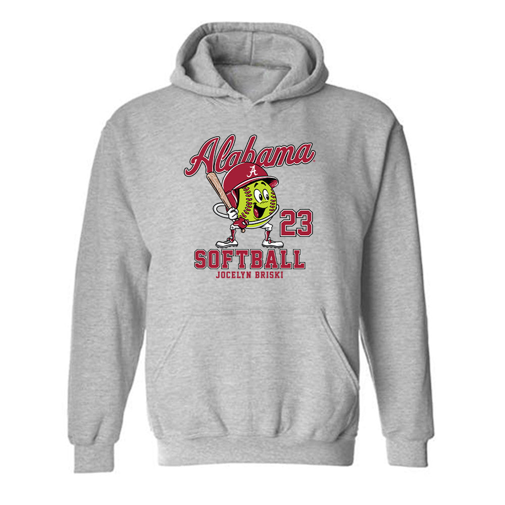 Alabama - NCAA Softball : Jocelyn Briski - Hooded Sweatshirt Fashion Shersey