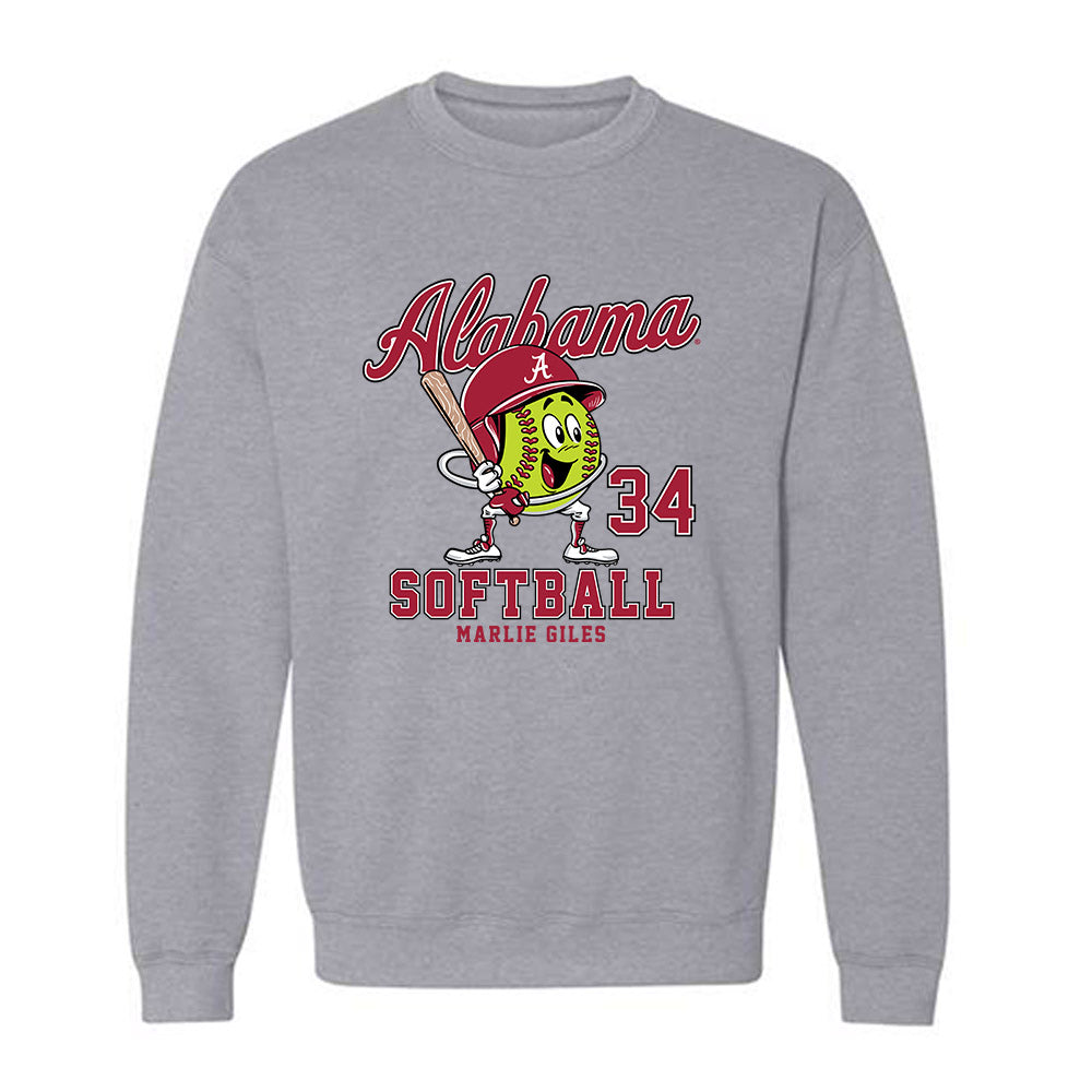 Alabama - NCAA Softball : Marlie Giles - Crewneck Sweatshirt Fashion Shersey