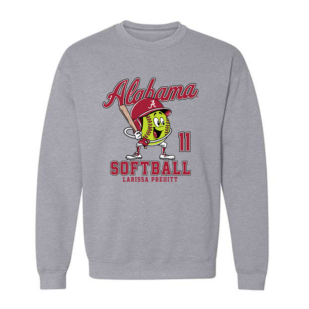 Alabama - NCAA Softball : Larissa Preuitt - Crewneck Sweatshirt Fashion Shersey