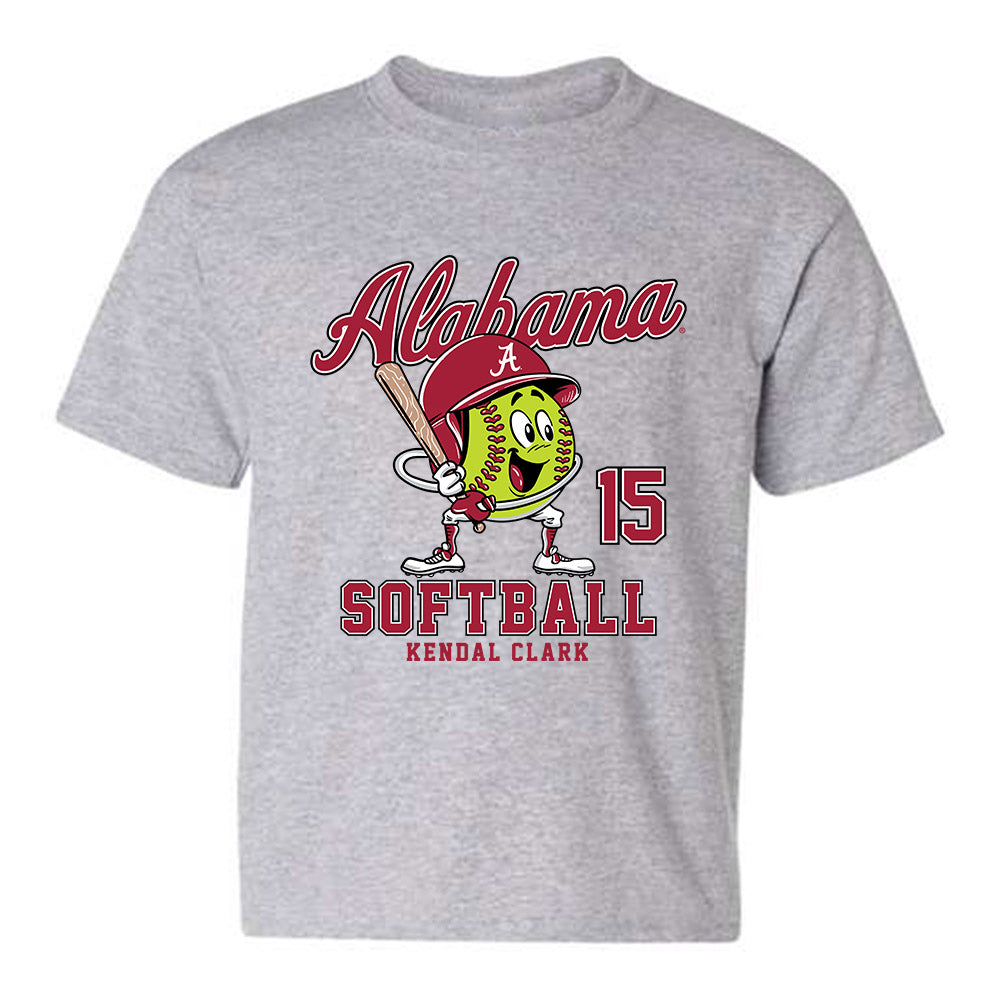 Alabama - NCAA Softball : Kendal Clark - Youth T-Shirt Fashion Shersey